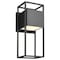 Nuvo Supreme 18W LED Large Wall Lantern - Matte Black 62/1655 - alternate 6